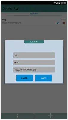Vokabel-App android App screenshot 5